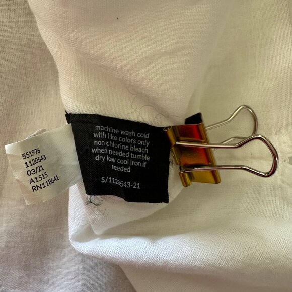 Lane Bryant Top 18/20 Off-Shoulder Ruffle Top White Blouse NWT - Picture 6 of 9